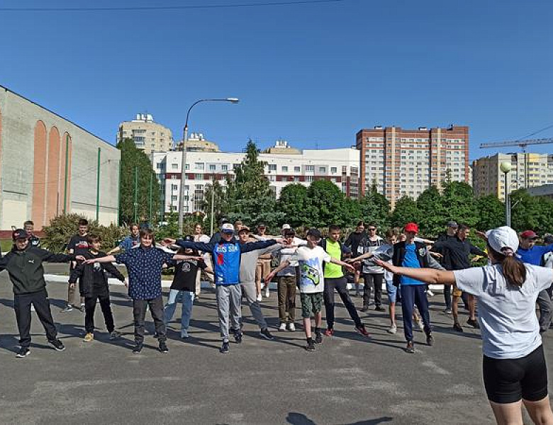 Открытие летнего лагеря  