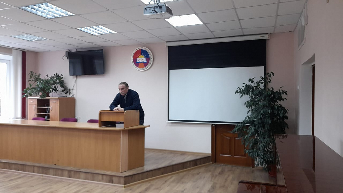 Встреча с участником поискового движения Сазоненко Андреем Викторовичем