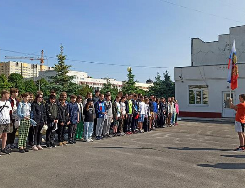 Открытие летнего лагеря  