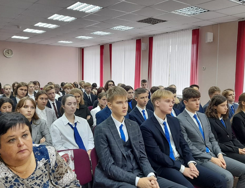 Встреча с участником поискового движения Сазоненко Андреем Викторовичем